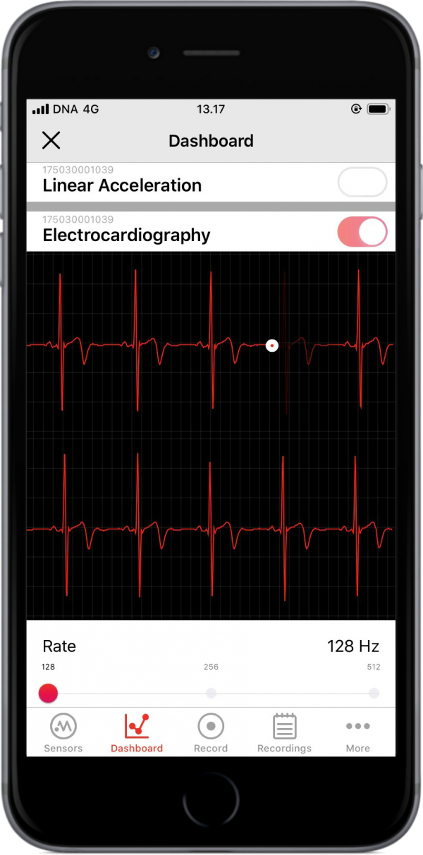 Movesense Medical Sensor — Wearable sensor for physiological parameters